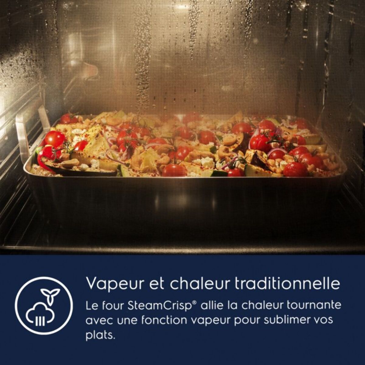 Four encastrable fonction vapeur ELECTROLUX EOC9P3XT  AI Taste Assist et Steamcrips