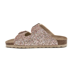 SANDALIA BABUNKERS ROSA