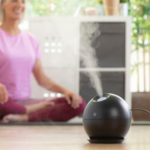 Mini humidificateur diffuseur d'arômes Black InnovaGoods