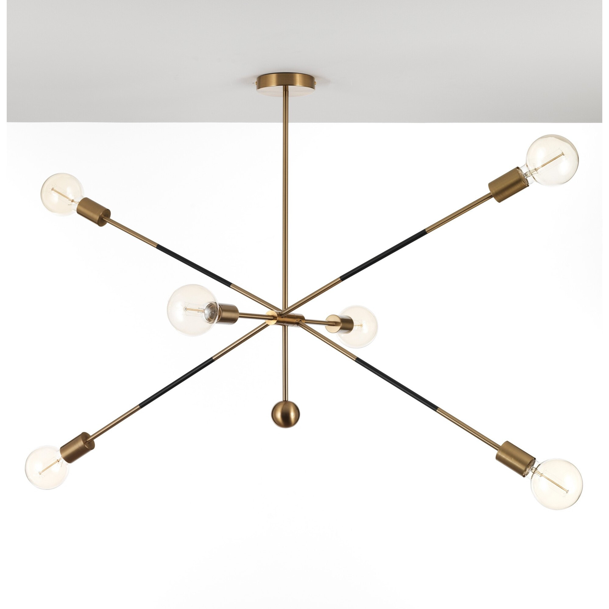 Suspension Tomasucci DEVON B, en acier, noir