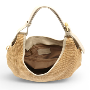 Bolso de hombro Cheval Firenze Malaga New Beige