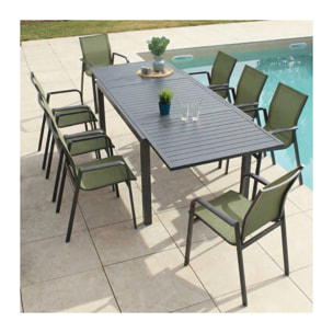 Ensemble table et chaises de jardin  - Vert - GUETHARY