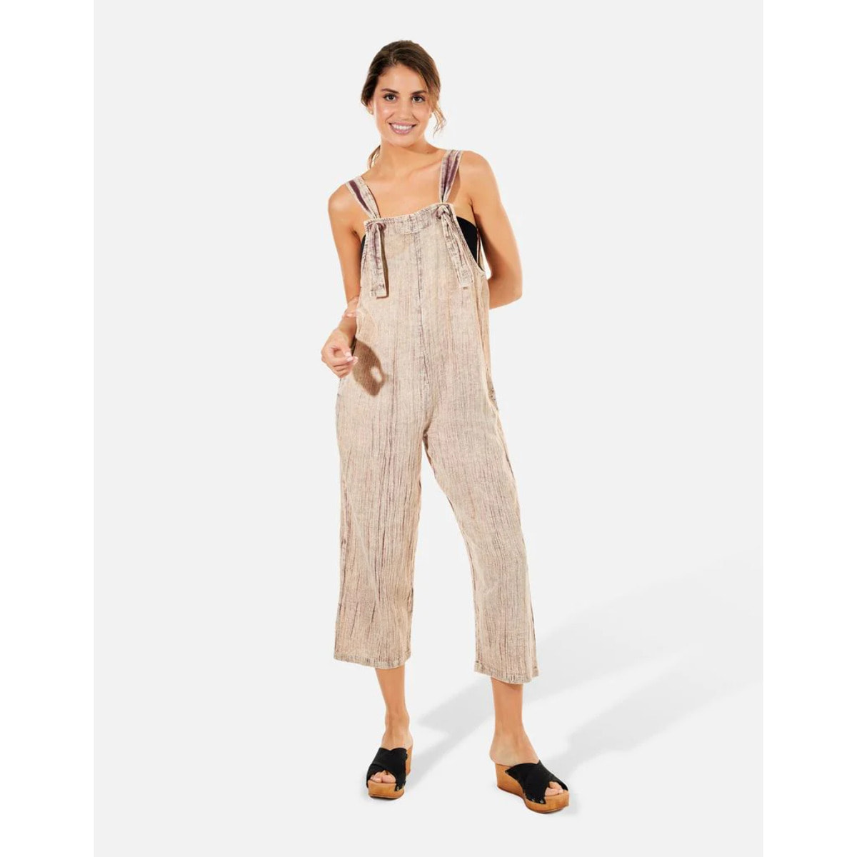 Mono Largo Algodón y Lino - Coco