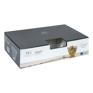 Lot de 6 Coupelles transparent D11,6xp8,5cm