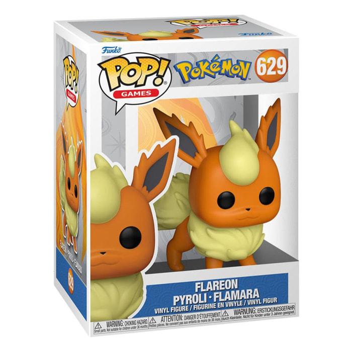 Pokemon Funko Pop! Games Vinile Figura Flareon 9 Cm