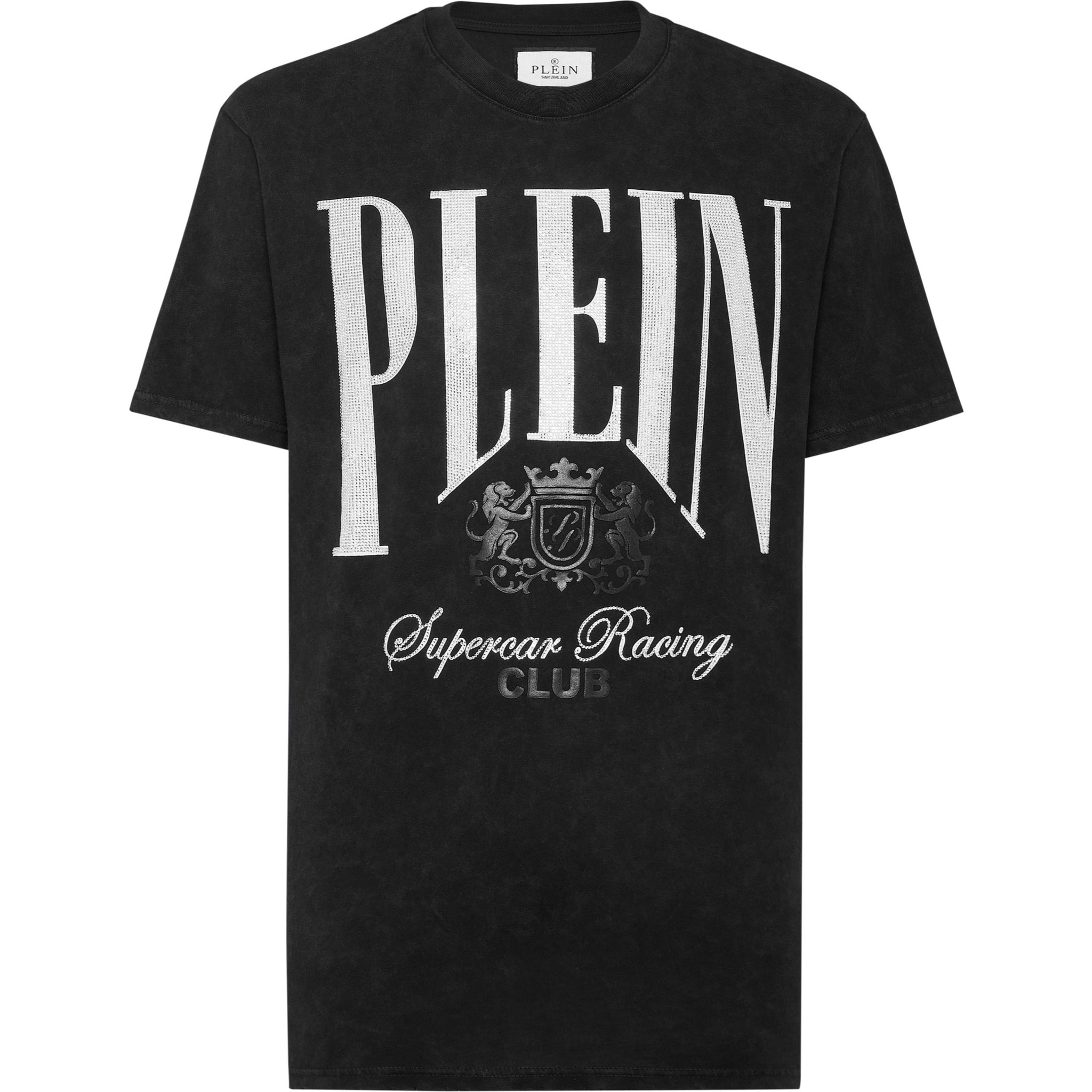 PHILIPP PLEIN T-Shirt Round Neck RACING