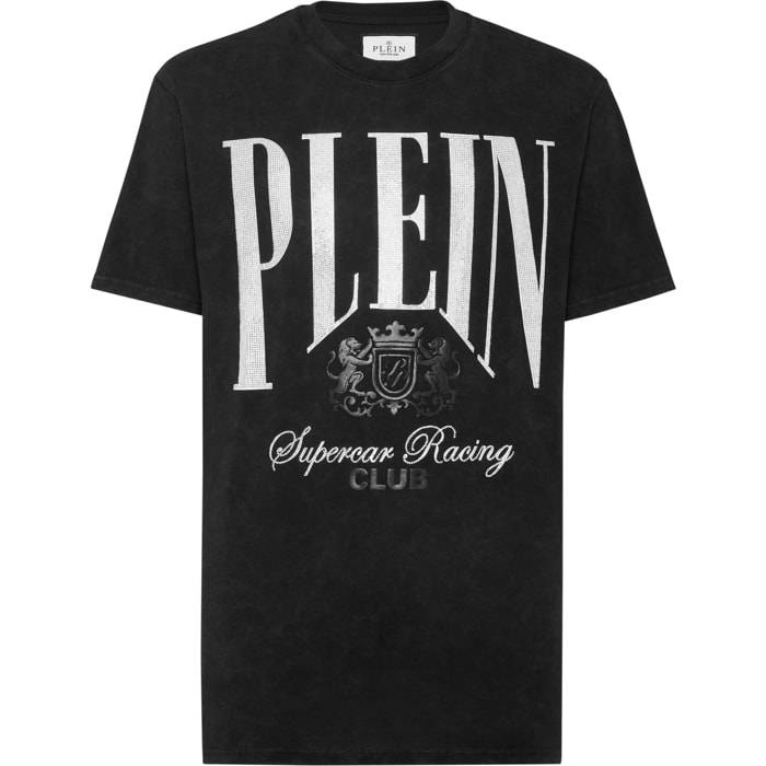 PHILIPP PLEIN T-Shirt Round Neck RACING