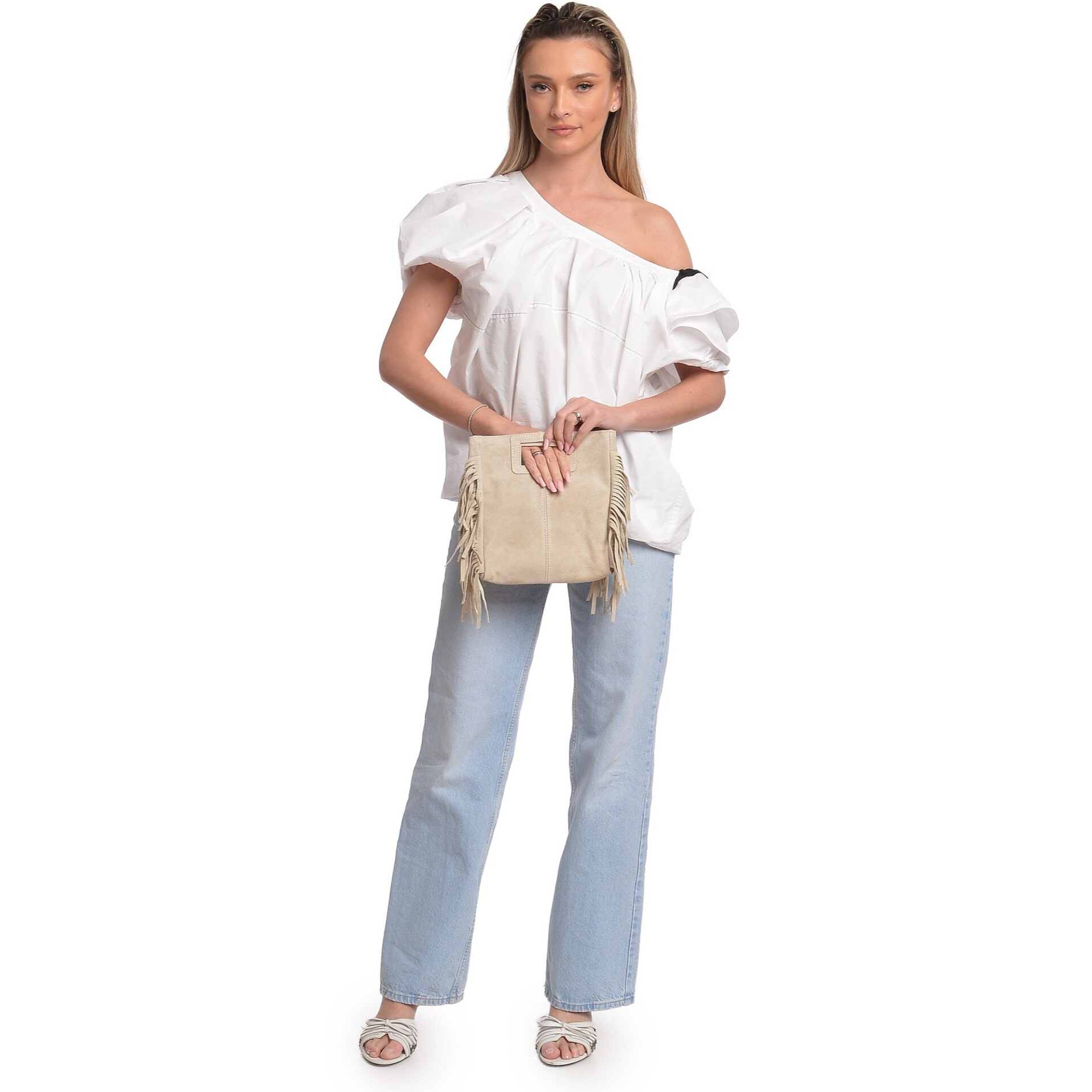Borsa a mano Anna Luchini Beige
