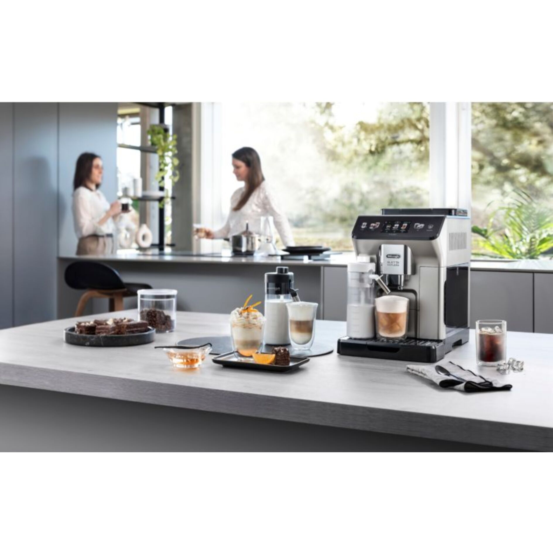 Expresso Broyeur DELONGHI Eletta Explore ECAM450.65.S Silver