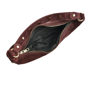 Borsa a tracolla Roberta M Bordeaux