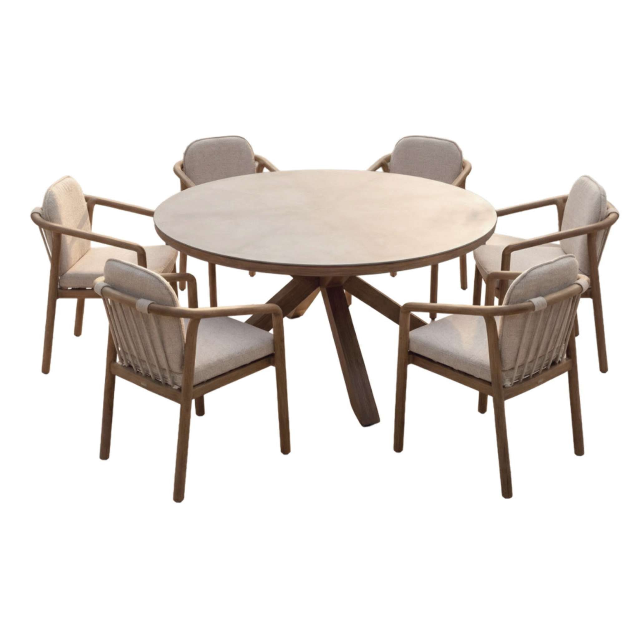 Ensemble table et chaises de jardin  - ARLES