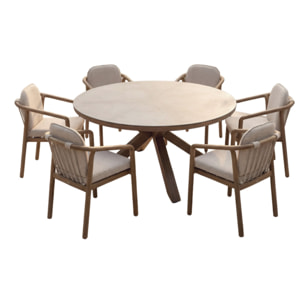 Ensemble table et chaises de jardin  - ARLES