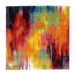 Tapis salon et chambre tissé motif géométrique SEMI