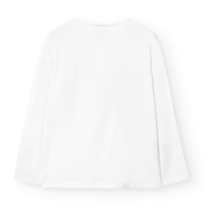 Camiseta punto elástico de niña -BCI