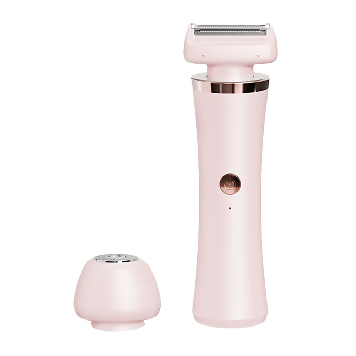 Epilatore 2 in 1 con doppia testina.