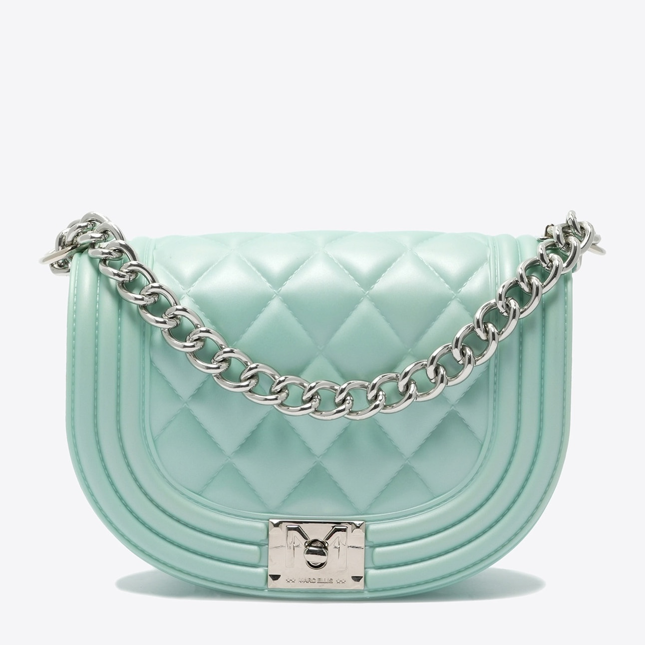 Borsa a mano da donna - Modello False - 100% PVC - 20.5 x 15.5 x 7.0 cm