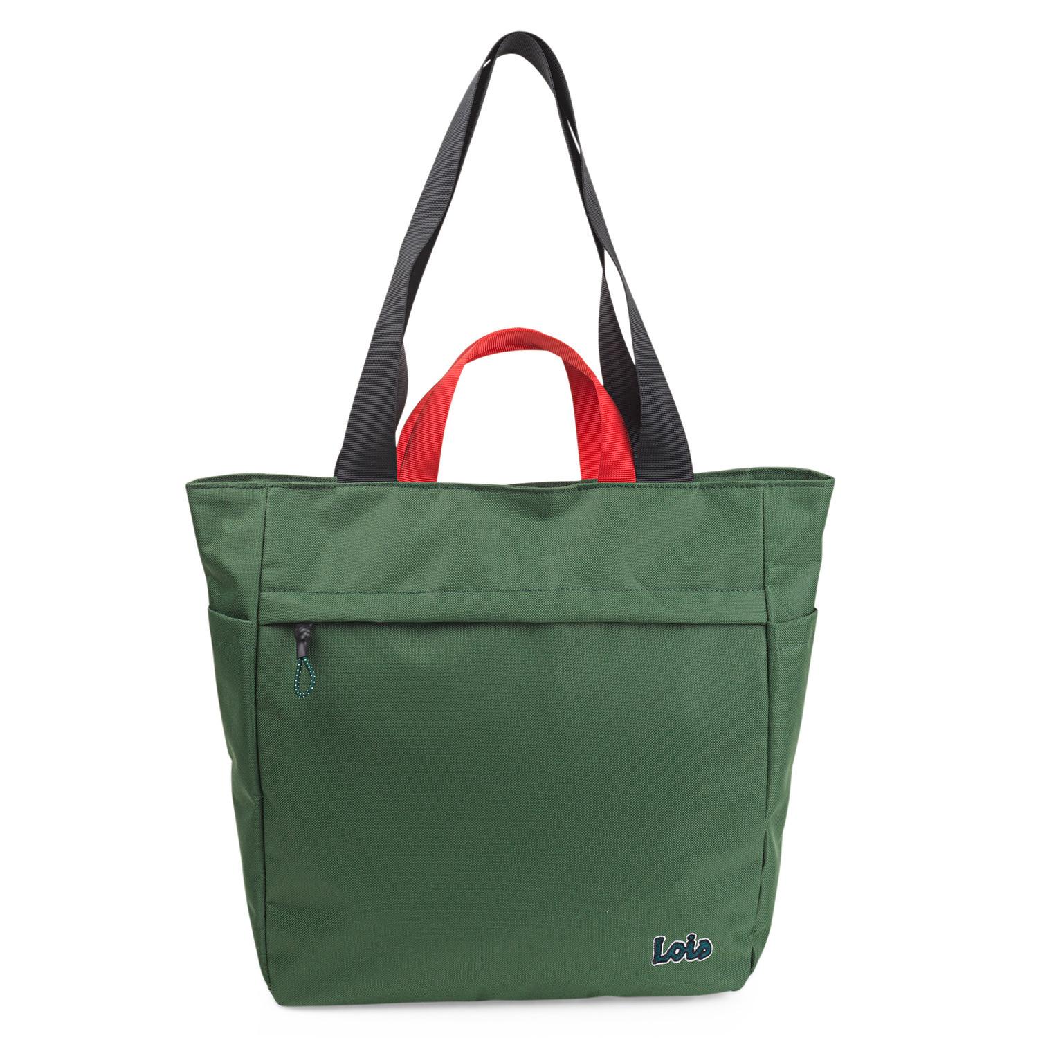 Bolso Shopper-Tote Lois Lassen Kaki