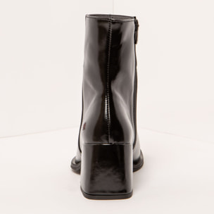 Botines 1706 NAPPA SHINNY BLACK/ VERONA color Black
