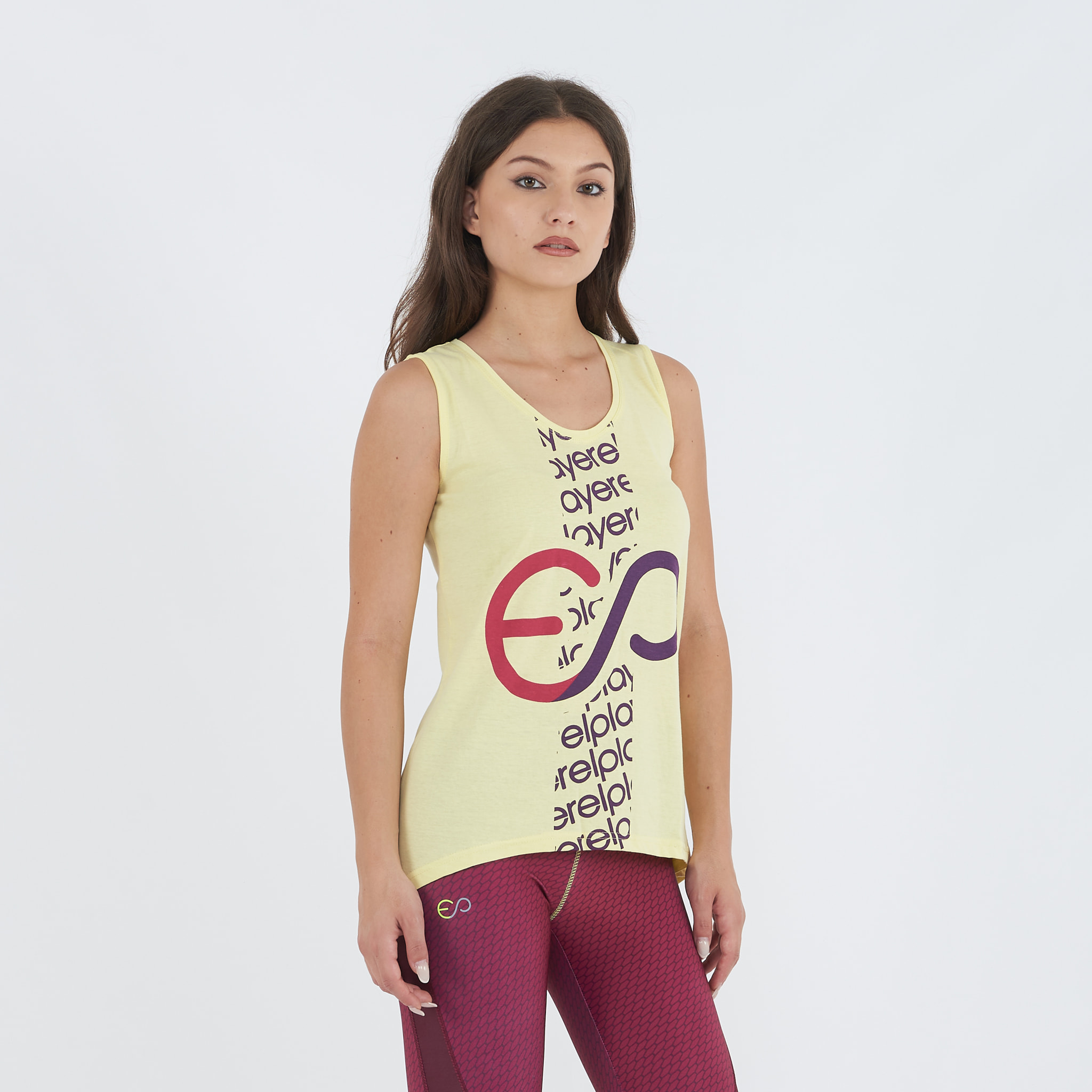 Canotta in cotone da allenamento BUBLE donna