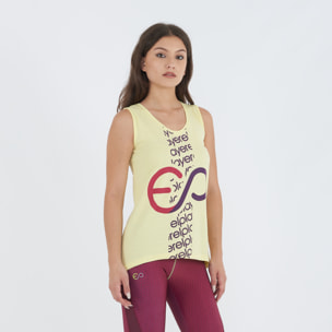 Canotta in cotone da allenamento BUBLE donna