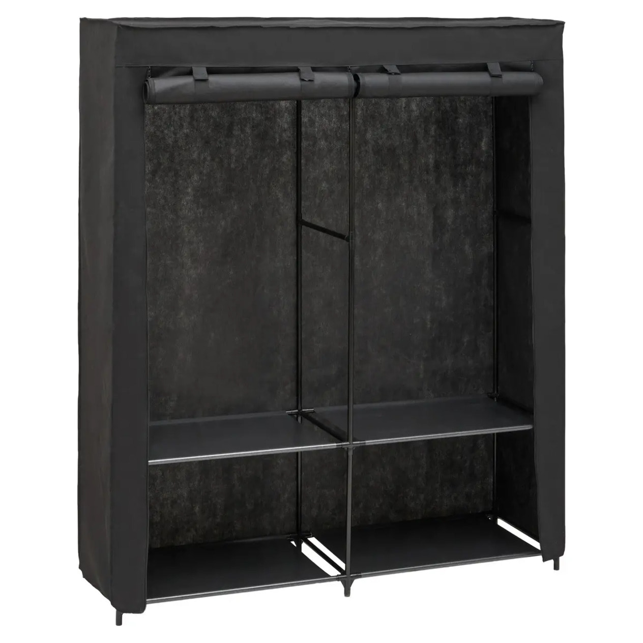 Penderie Dressy rectangulaire 140x165cm noir