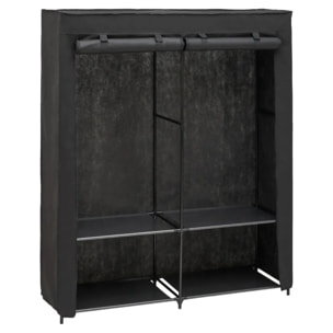 Penderie Dressy rectangulaire 140x165cm noir