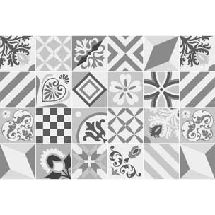 Stickers muraux - Sticker Mural Carrelage adhésif Cuisine Salle de Bain - 24 STICKERS CARRELAGES AZULEJOS MANUELANA