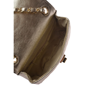 Borsa a spalla Anna Luchini Dorato