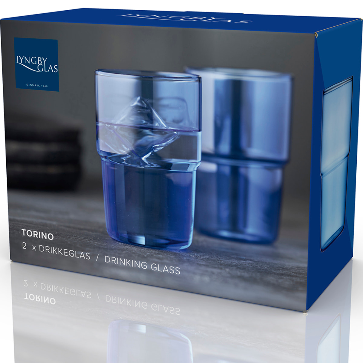 Set de 2 verres Torino 40cl