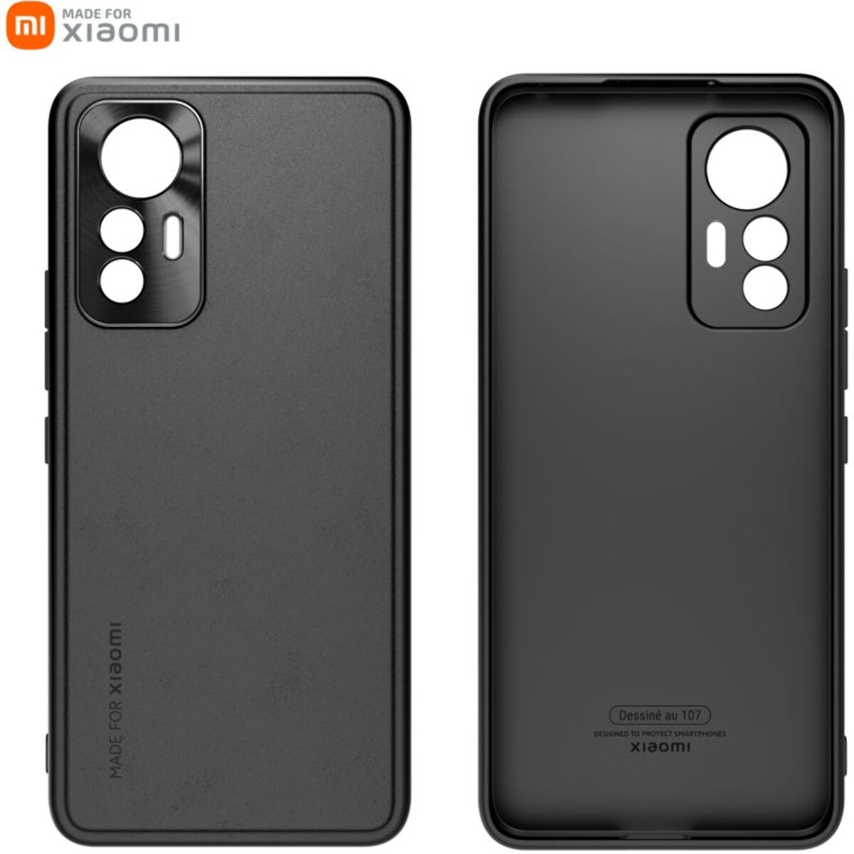 Coque XIAOMI 12 Lite noir