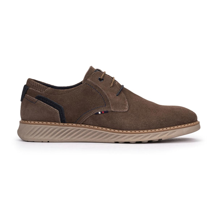 Zapatos Casual De Piel Con Cordones para Hombre