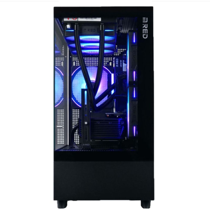 PC Gamer MRED CBT100-01 - AMD Ryzen 7 8700F - AMD Radeon RX 9060 XT - 32 Go RAM DDR5 - SSD 2 To