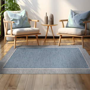 TAPPETO ARREDO ROMA NERO CHIARO CON FONDO ANTISCIVOLO