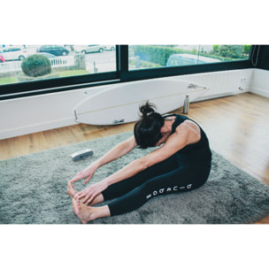 T-SHIRT DA CORSA SENZA MANICHE DA DONNA BLUEBALL NERA