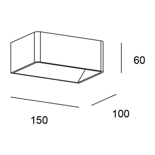 Forlight Aplique Ip20 Toppi 150Mm Led 4,7W 3000K Blanco 399Lm