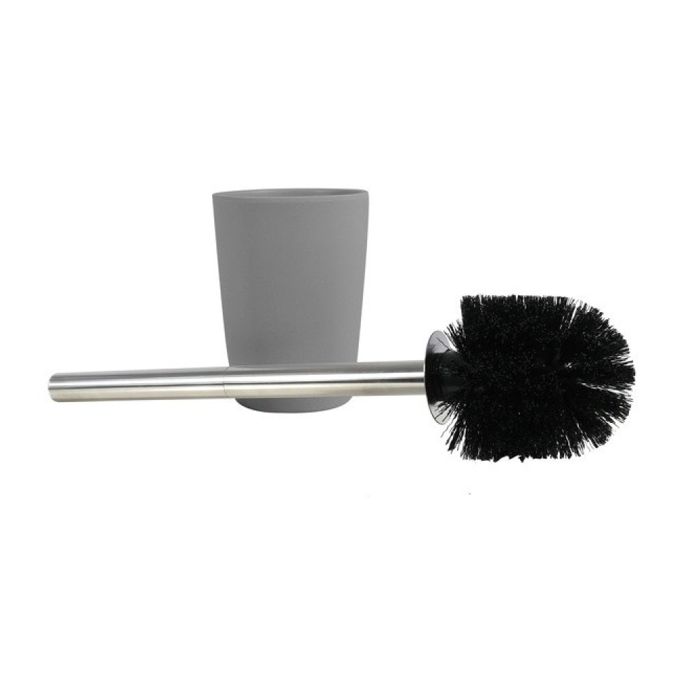 Brosse Wc avec support Fibres de Bambou TAKEO Gris Spirella