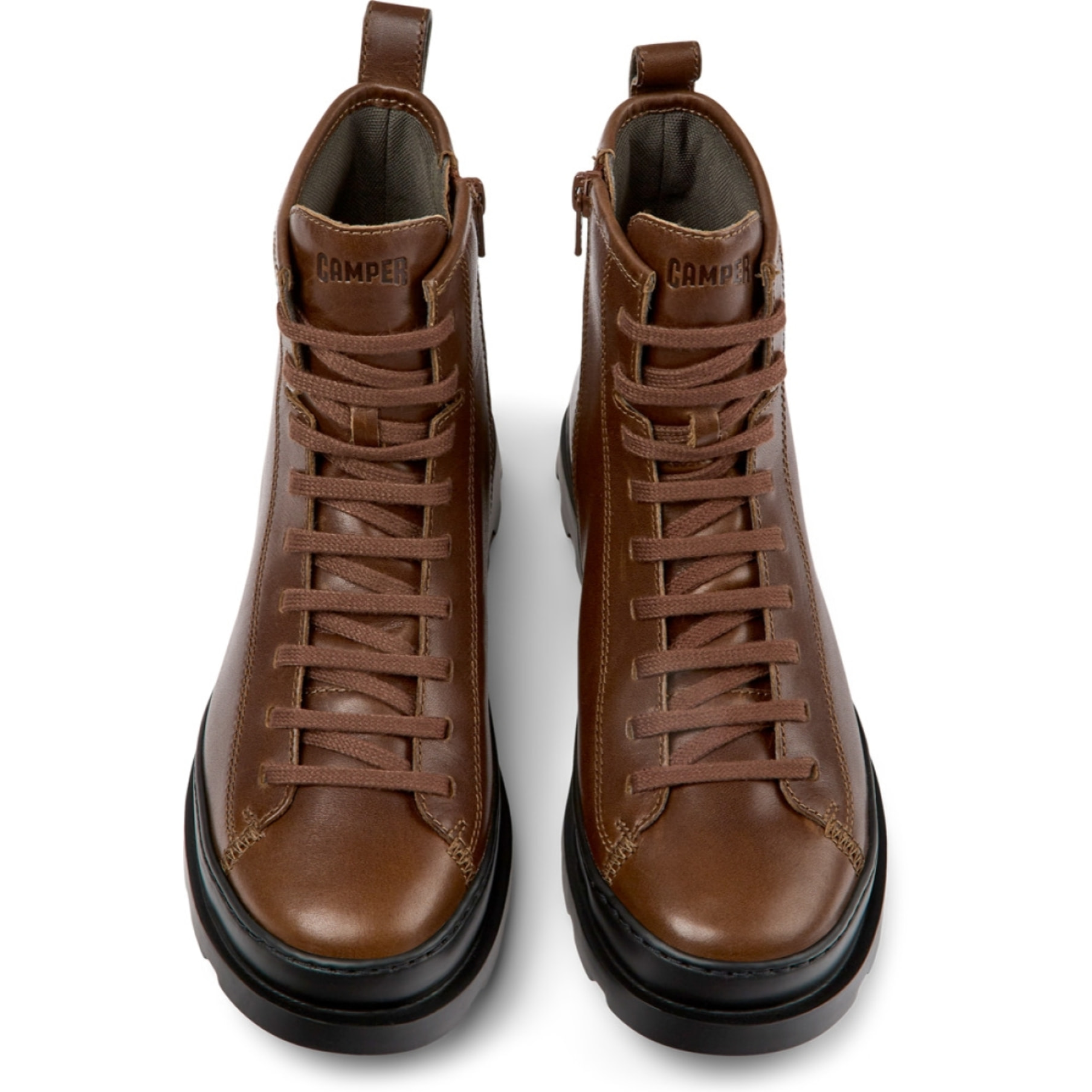 CAMPER Brutus - Stivaletti Marrone Donna
