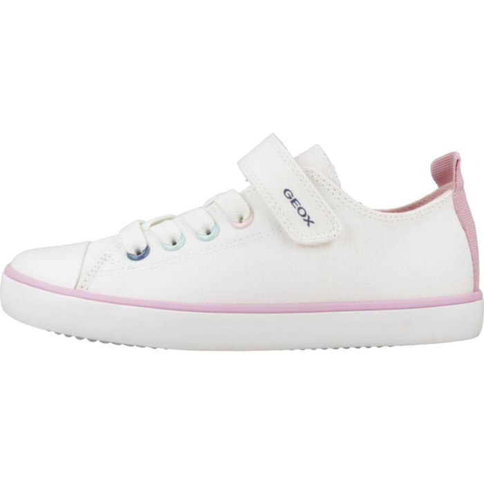 Zapatillas Niña de la marca GEOX  modelo J GISLI G. A BLANCO