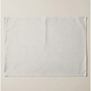 Lot de 2 sets de table individuels résinés Uni 2716 - 45x35 cm