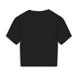 Camiseta Tomorrow Cropped Negra Mujer D.Franklin