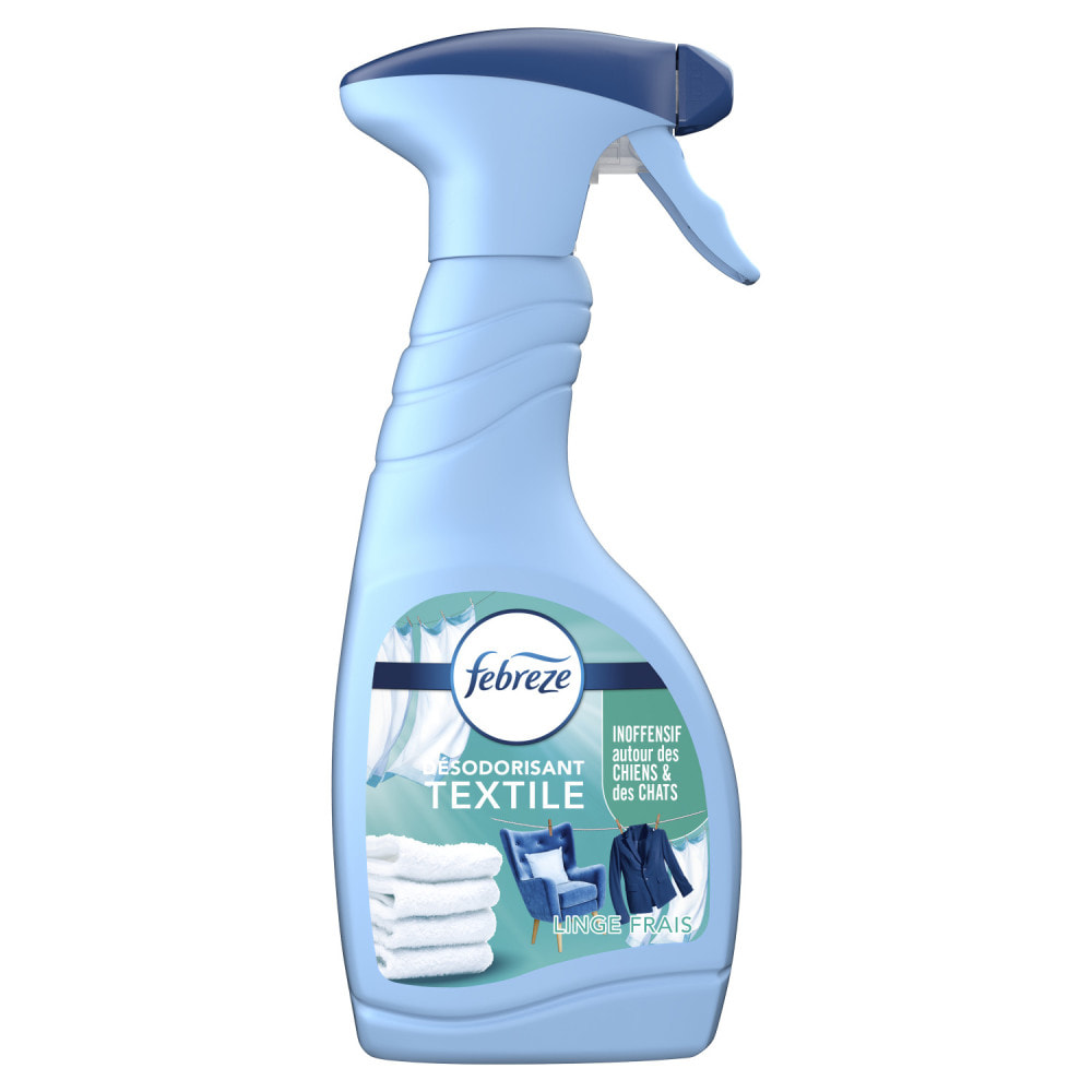 8 Sprays Desodorisant Textile Linge Frais 500ml, Febreze