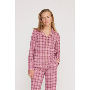 Pigiama donna lily in paris in caldo cotone a taglio uomo Noidinotte