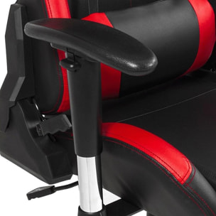 Silla gaming Silverstone Negro - Rojo Silverstone