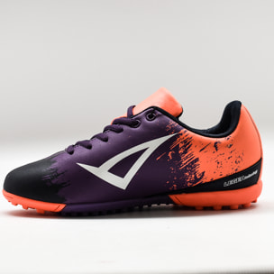 Scarpa da calcetto STARSPEED arancio viola
