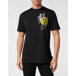 PHILIPP PLEIN T-Shirt Round Neck SMILE