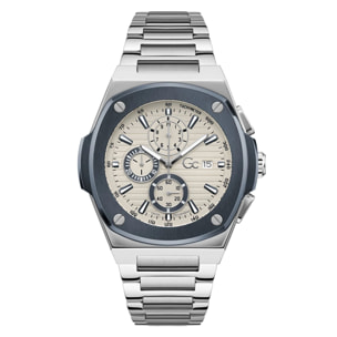 Reloj Gc Y99023G1 Hombre Analogico Cuarzo con Correa de Acero inoxidable
