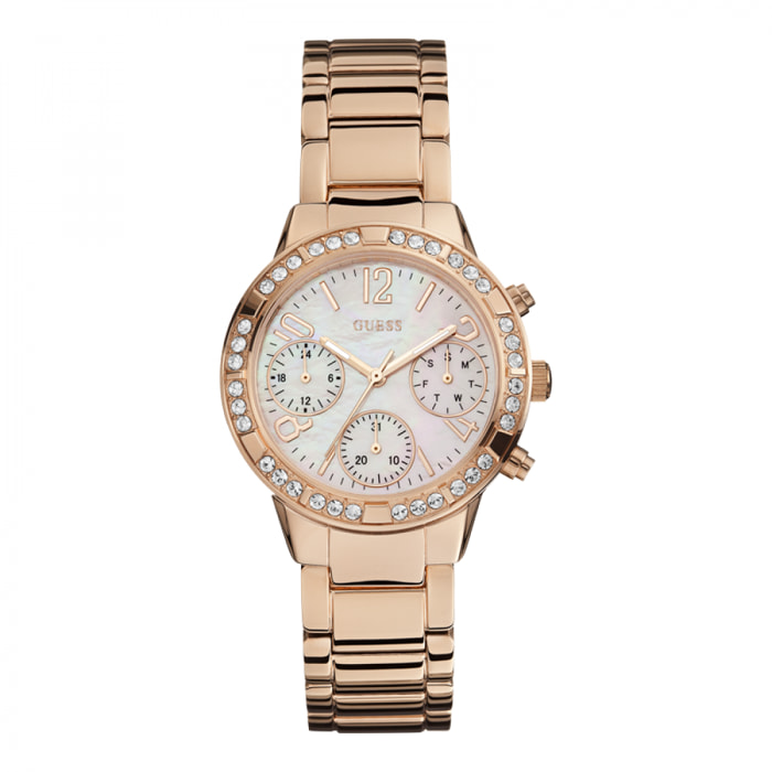 Reloj Guess W0546L3 Mujer Analogico Cuarzo con Correa de Acero