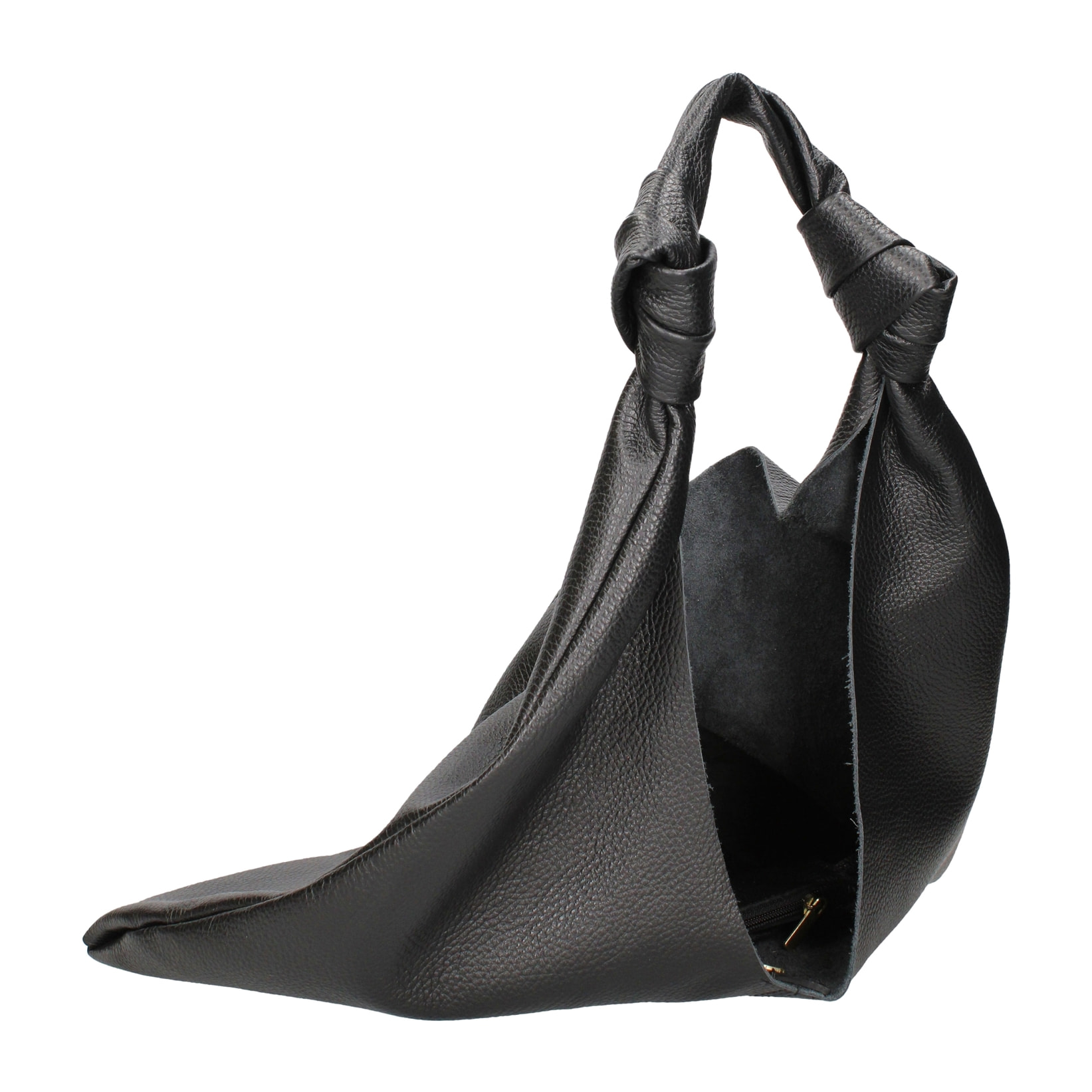 Borsa a spalla da donna In Vera pelle Made in Italy 40x42x2 cm