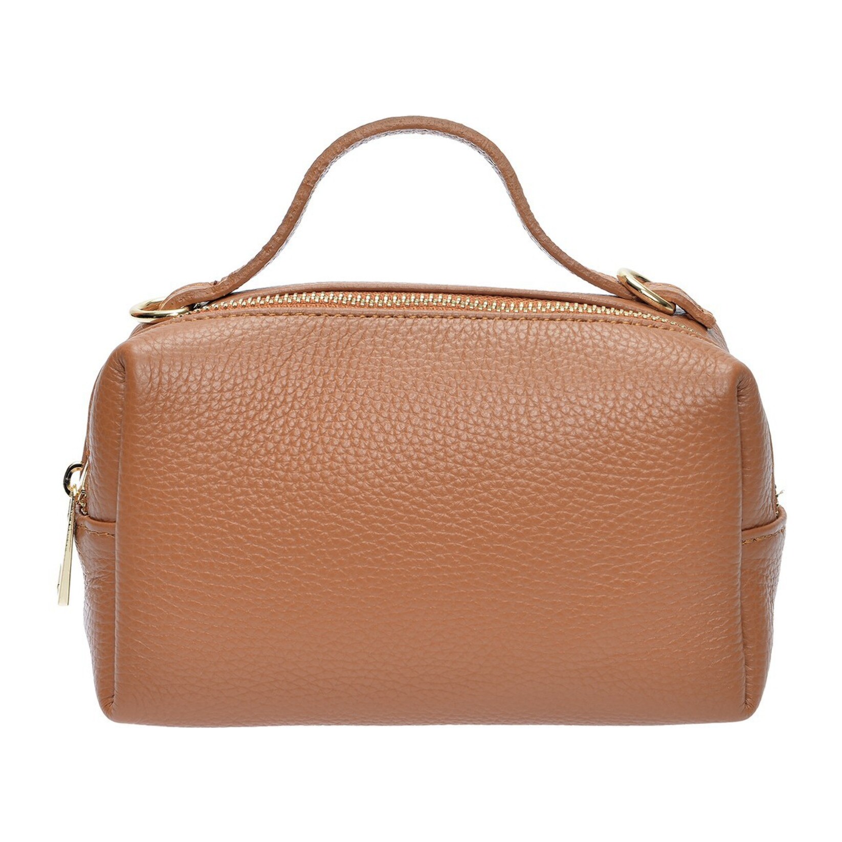 Borsa a spalla Anna Luchini Cammello