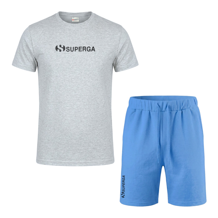 Completo Uomo SUPERGA Corto Cotone Jersey